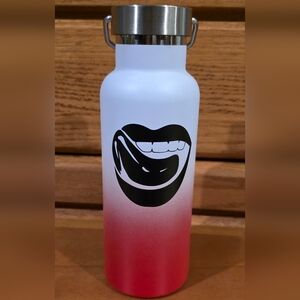 Falling In Reverse Lips Metal Water Bottle